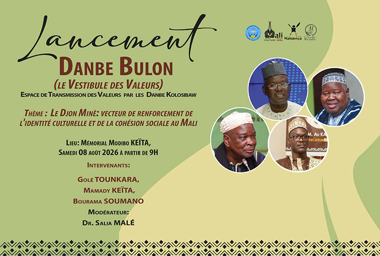 Lancement de l'espace Danbe Bolon:Le vestibule des valeurs